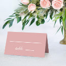 Search for dusty rose place cards Simple