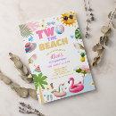 Search for 2nd flamingo birthday invitations Girl