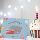 Search for orange cat birthday cards Cute animals