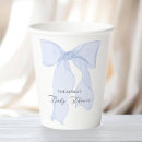 Search for baby shower paper cups Typography