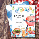 Search for cookout baby shower invitations Barbecue