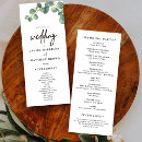 Search for green gold wedding programs Spring summer fall winter