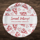 Search for pizza plates Red