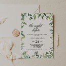 Search for unique rehearsal dinner invitations The night before