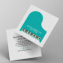 Search for piano business cards Music store