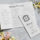 Search for vintage wedding programs Formal