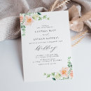 Search for peach wedding invitations Flowers