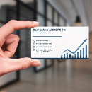Search for graph business cards Financial