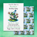 Search for lily birthday invitations Toads
