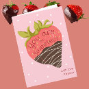 Search for chocolate valentines day cards Strawberry