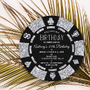 Search for casino birthday invitations Modern