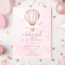 Search for hot air balloon baby shower invitations Adventure awaits