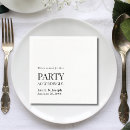 Search for funny wedding napkins Minimalist