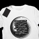 Search for song lyrics tshirts Minimalist