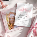 Search for pink graduation invitations Coquette