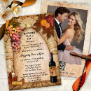 Search for rustic italian wedding invitations Winery
