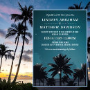 Search for tropical night invitations Palm trees