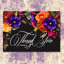 Search for floral wedding thank you cards Elegant script