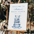 Search for tea welcome party signs Blue