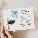 Search for long distance baby boy shower invitations Across the miles