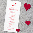 Search for valentine menus Modern