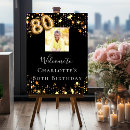 Search for welcome sign birthday party posters Gold