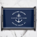 Search for boat serving trays Captain