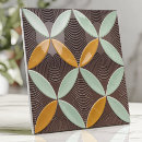 Search for mustard yellow pattern tiles Vintage