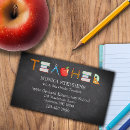 Search for education business cards Educator