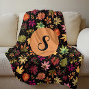 Search for fall blankets Halloween