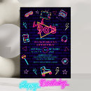 Search for 90s birthday invitations Memphis