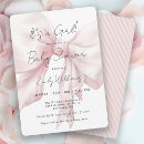 Search for pink bow baby shower invitations Cute