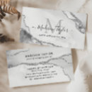 Search for silver business cards Salon