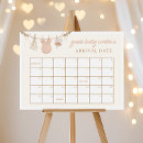 Search for calendar posters Guess the arrival date