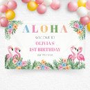 Search for luau birthday banners Girl