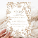 Search for tropical invitations Calligraphy typography whimsical modern