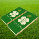 Search for irish cornhole sets Four leaf clover