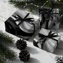 Search for artistic wrapping paper Black and white