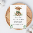 Search for highland cow invitations Floral