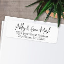 Search for script font return address labels Basic