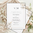 Search for timeless wedding invitations Elegant