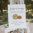 Search for pizza wedding signs Casual