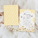 Search for bumble bee baby shower invitations Wildflowers