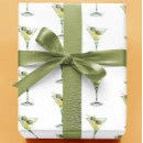 Search for martini wrapping paper Watercolor