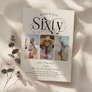 Search for elegant 60th birthday invitations Party