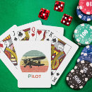 Search for aviation playing cards Pilot