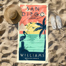 Search for vintage beach towels Retro