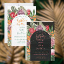 Search for tropical island birthday invitations Island style botanical