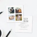 Search for four sided business cards Modern