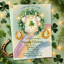 Search for lucky charm invitations Whimsical